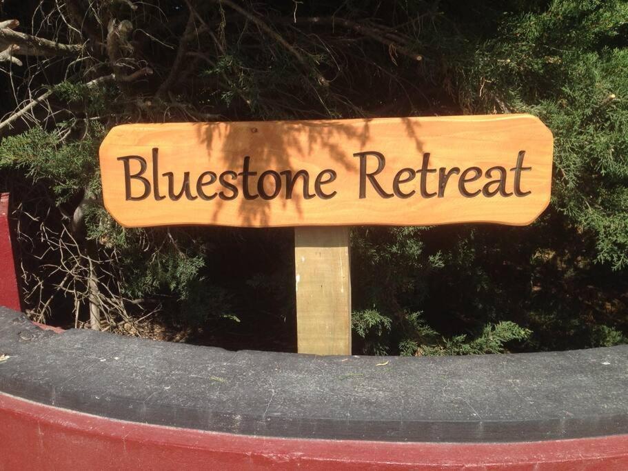 Fantail At Bluestone Retreat Vila Leeston Exterior foto